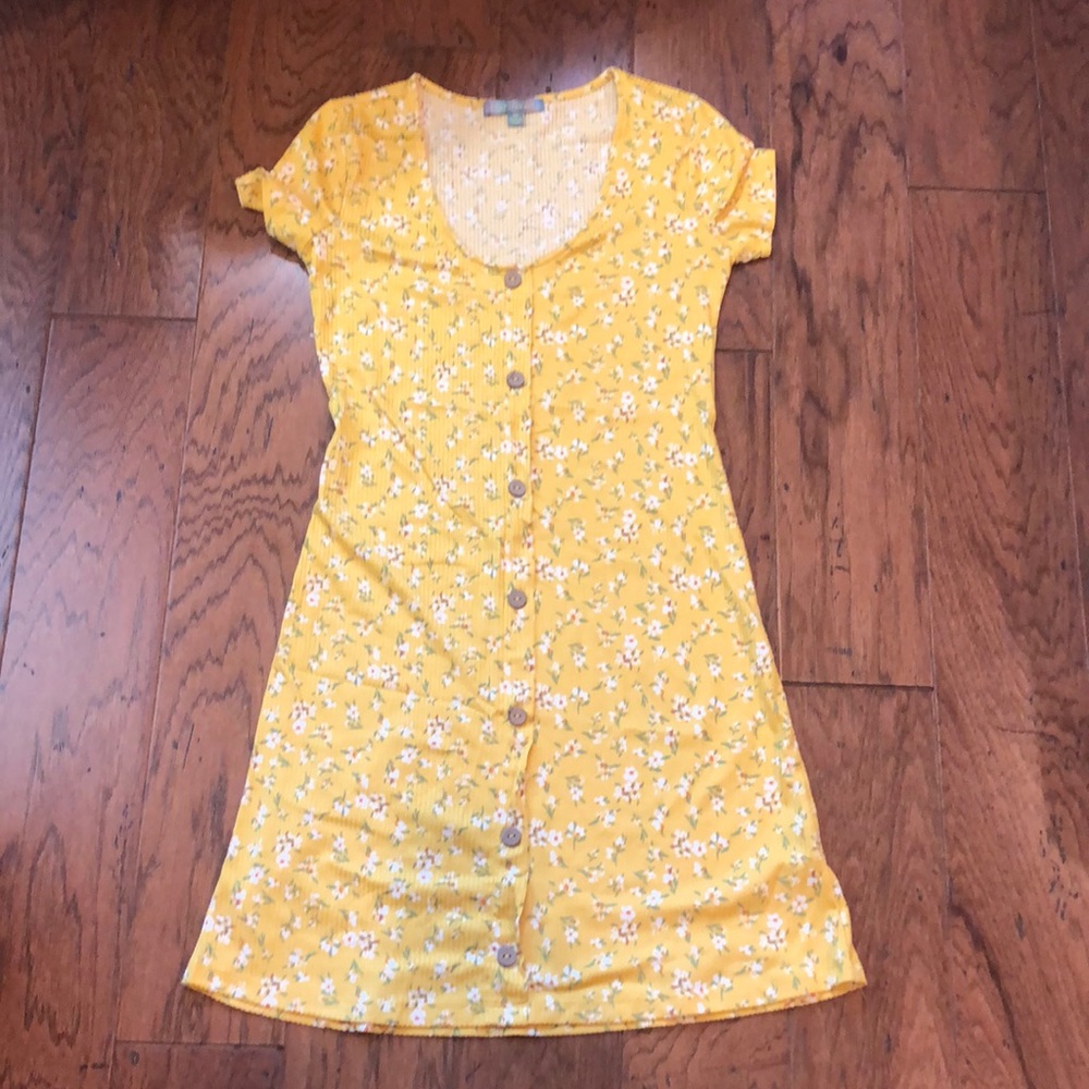 Yellow dress